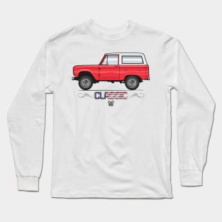 Red Classic Long Sleeve T-Shirt